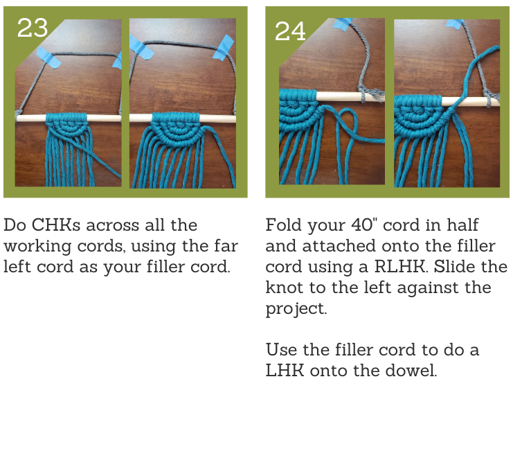 Semi Circle Macrame_step23and24