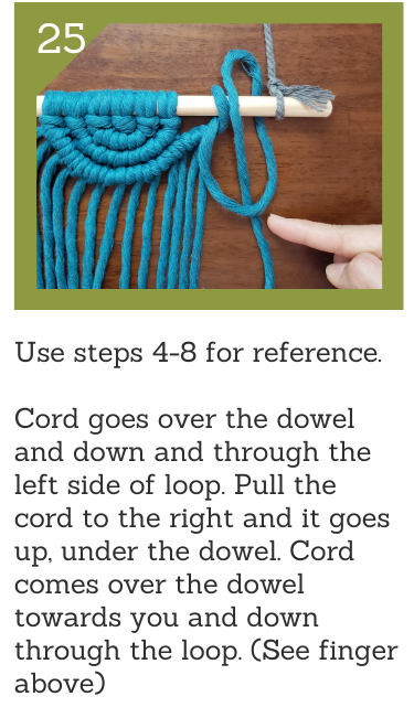 Semi Circle Macrame_step25