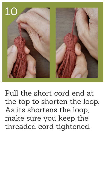 Tassels Step10