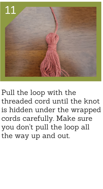 Tassels Step11
