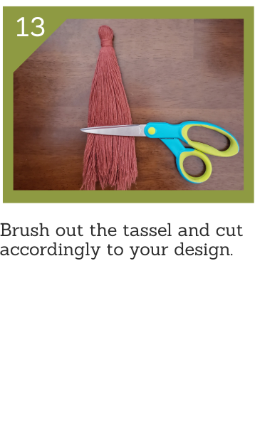 Tassels Step13