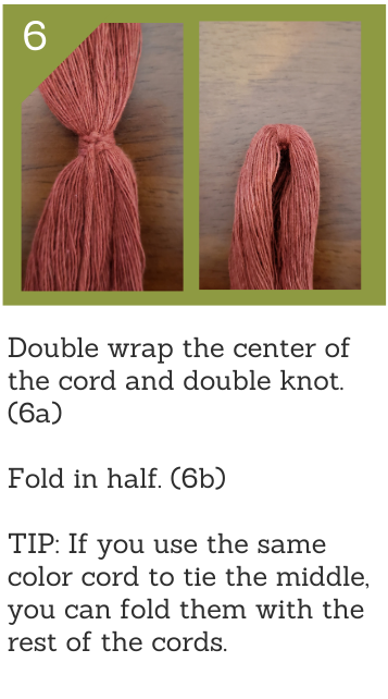 Tassels Step6
