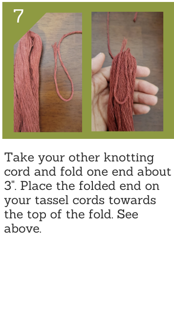 Tassels Step7