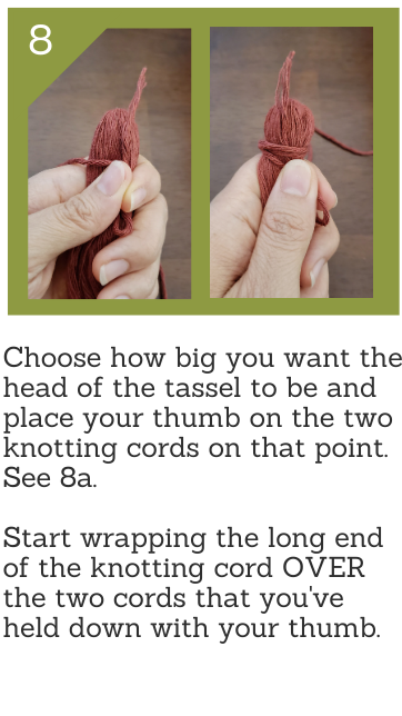 Tassels Step8